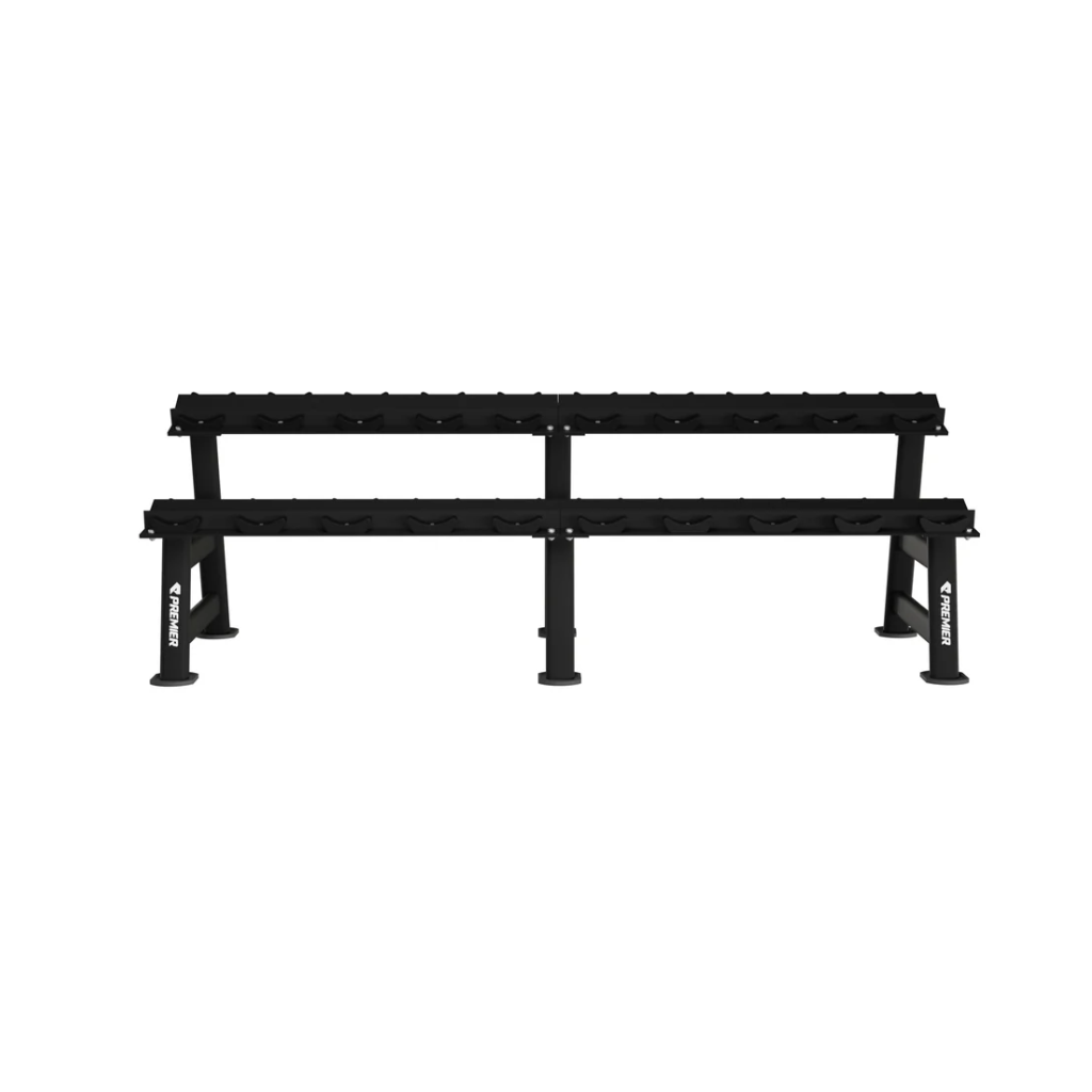 Two Tier Dumbbell Rack