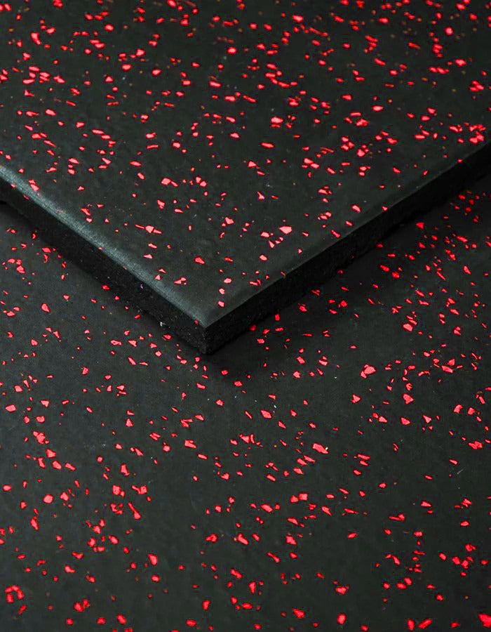 Rubber Gym Flooring (Red)