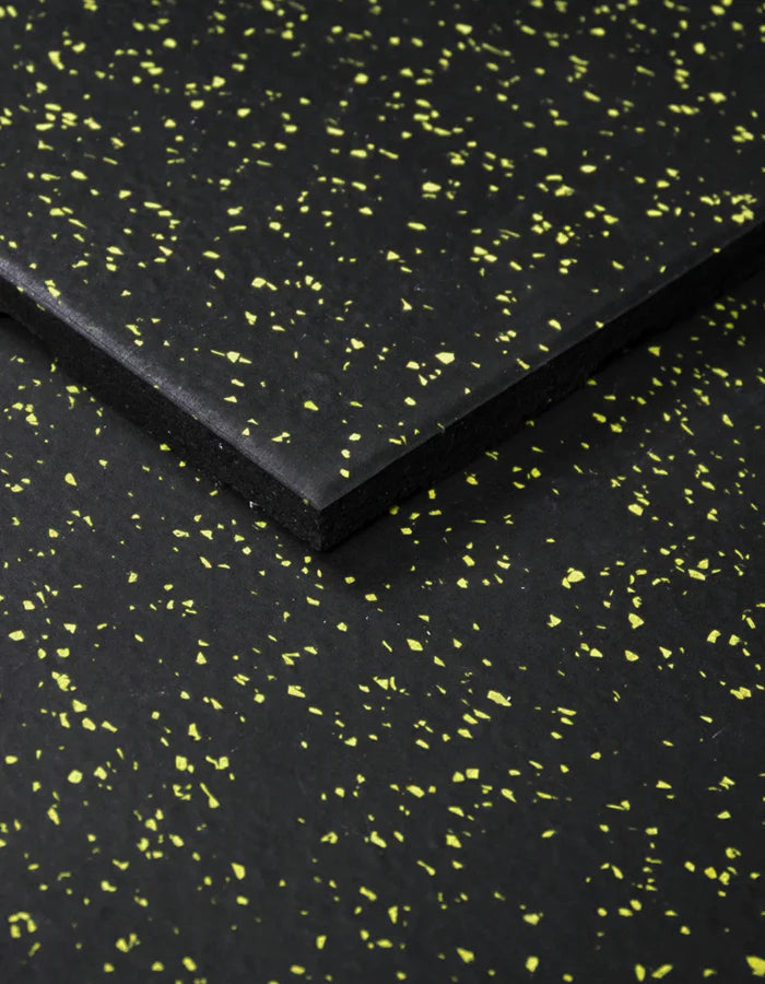 Rubber Gym Flooring (Yellow)