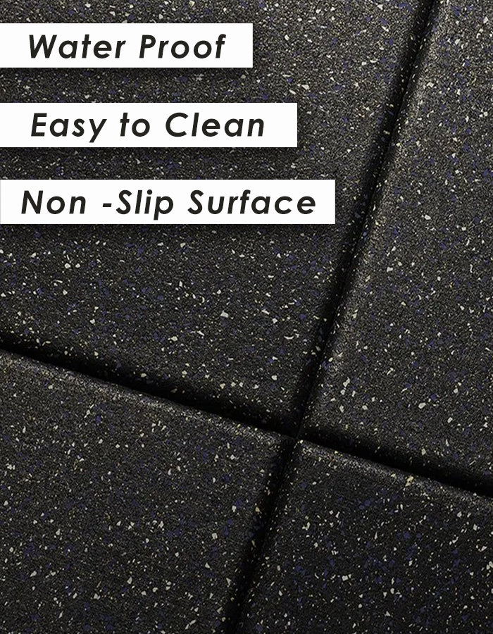 Rubber Gym Flooring (White)