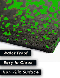 Rubber Gym Flooring (Green)