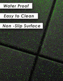 Rubber Gym Flooring (Green)