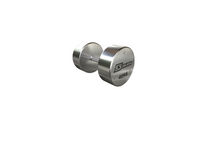 Chrome Steel Dumbbells set with rack | Home & Commercial